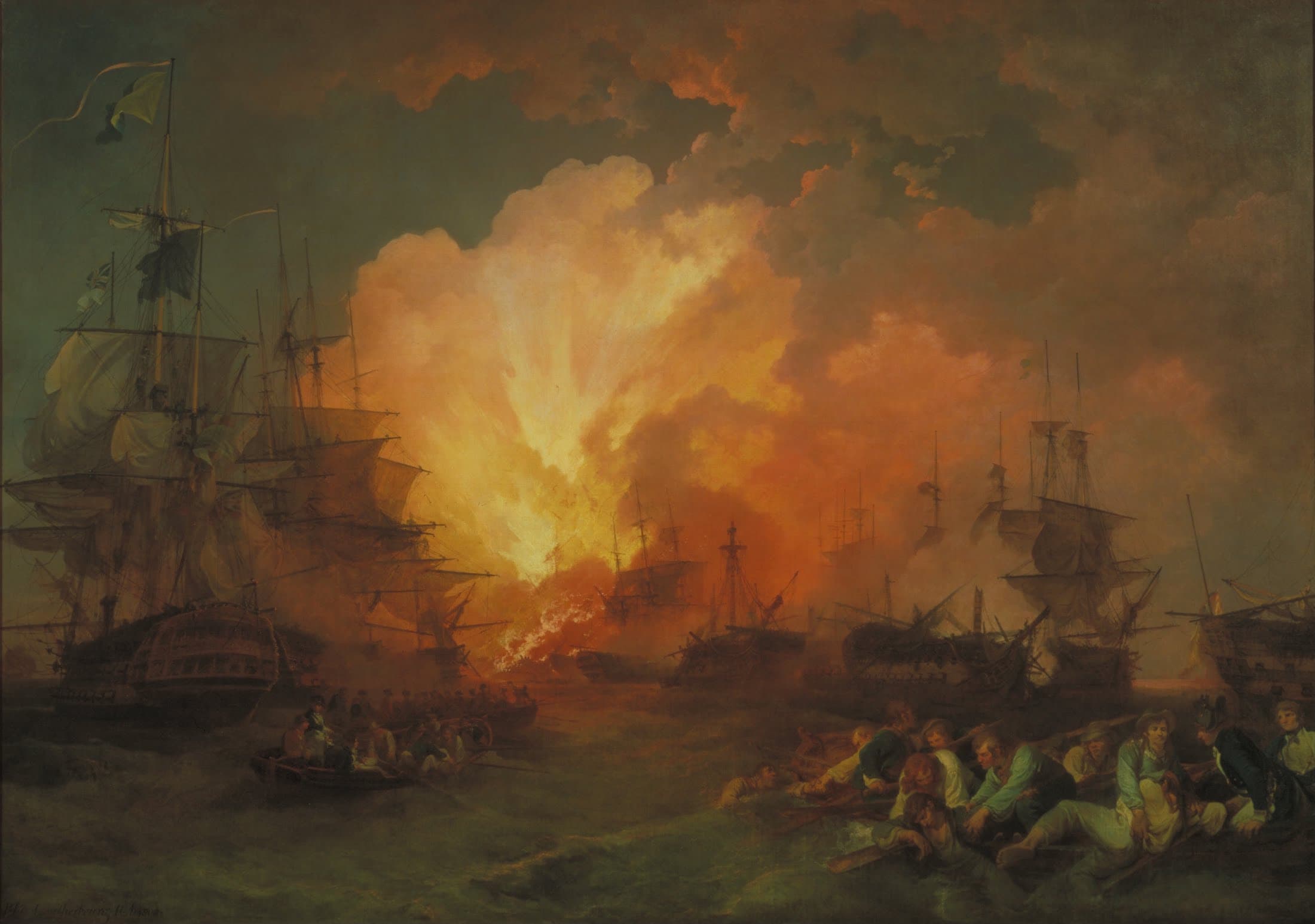 The Night L’Orient Burned
