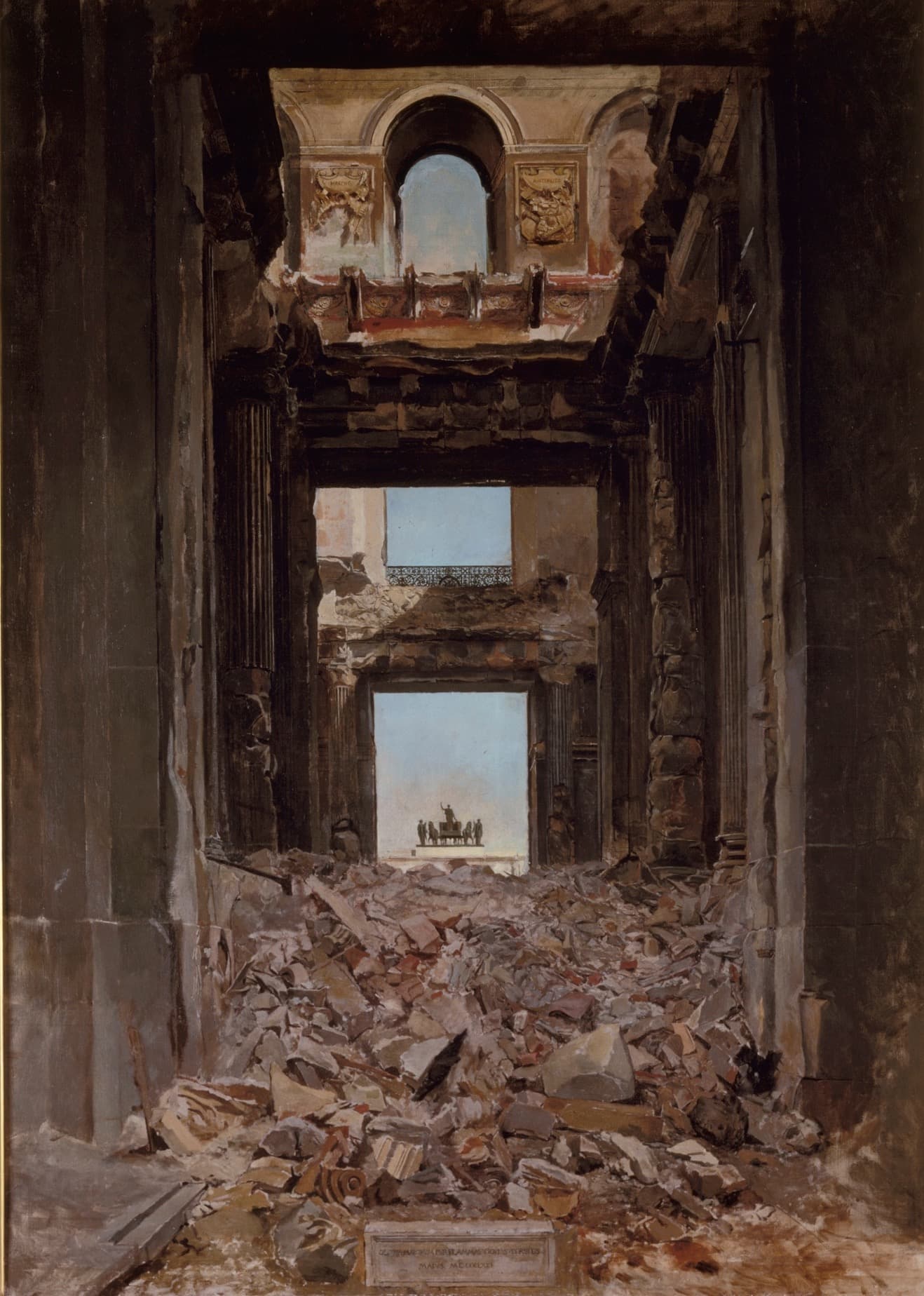 The Ruins Kept as a Lesson