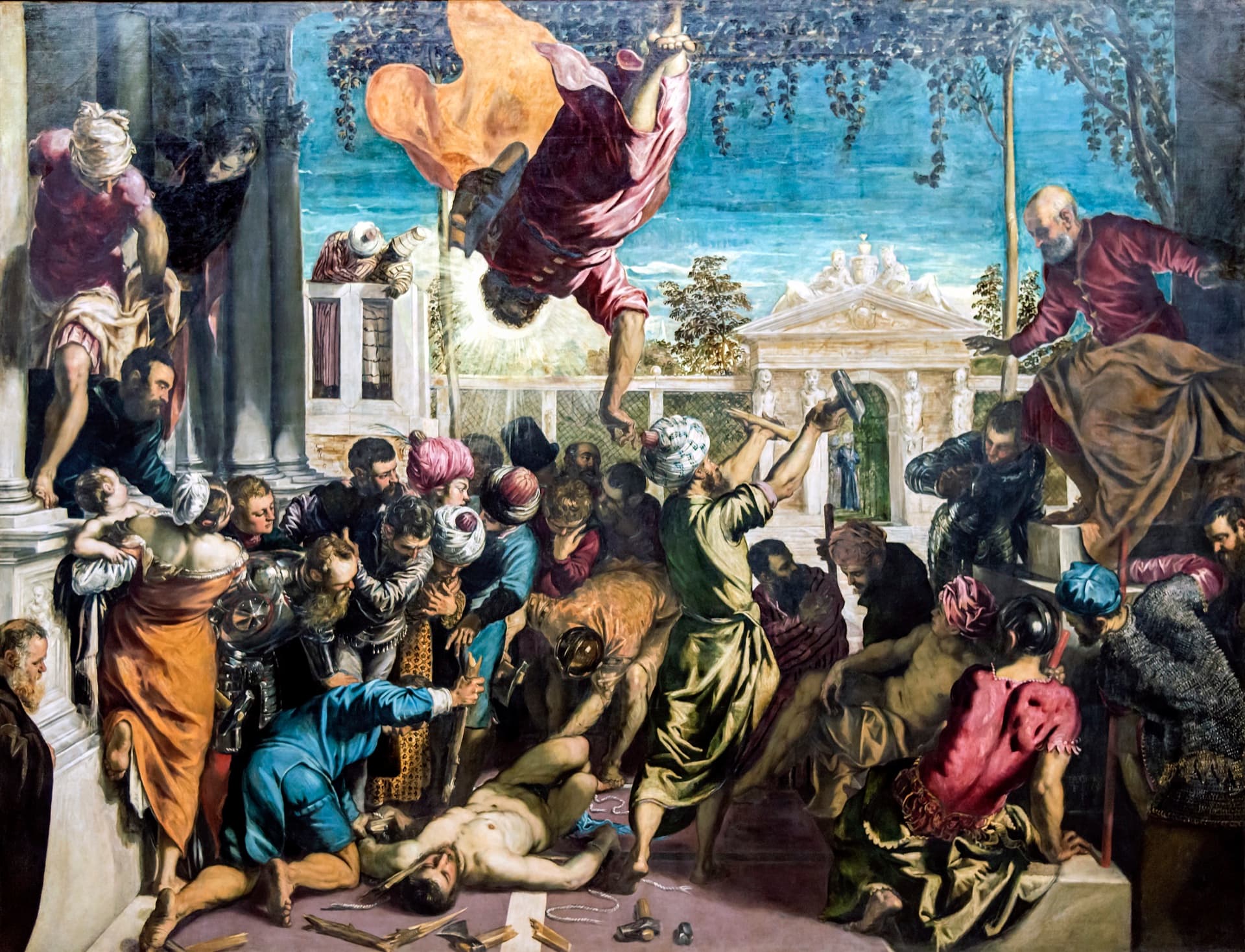 The Saint Fell Headfirst