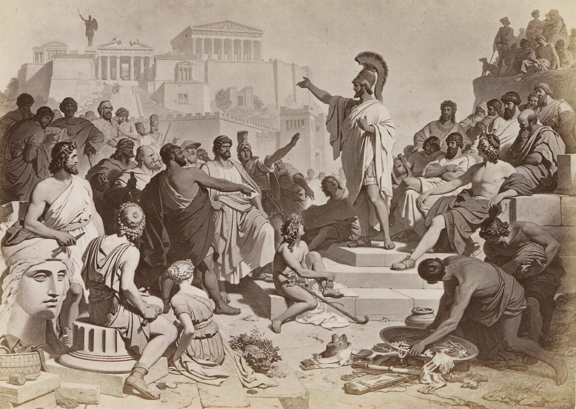 The Speech Over the First Dead