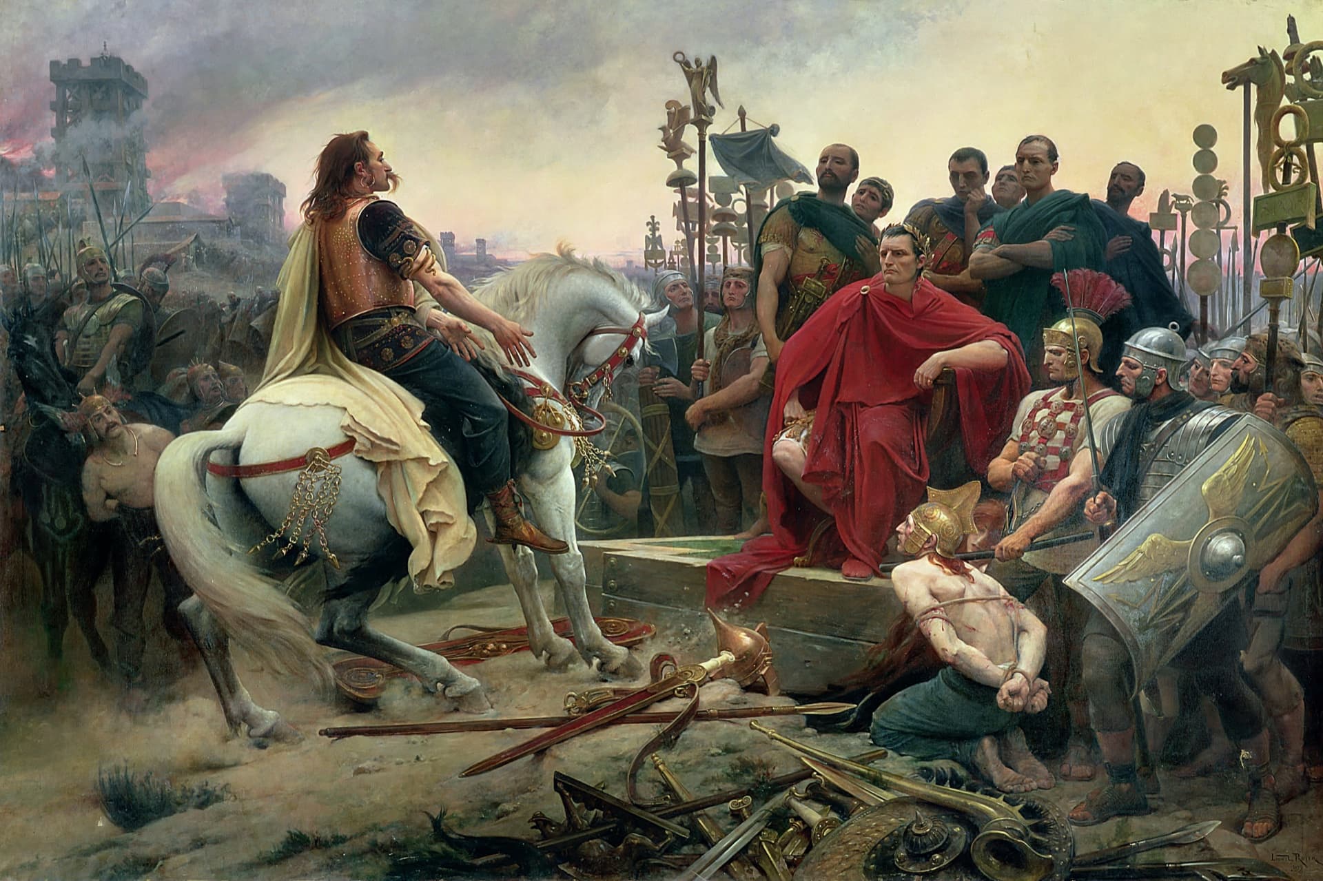 The Sword at Caesar's Feet