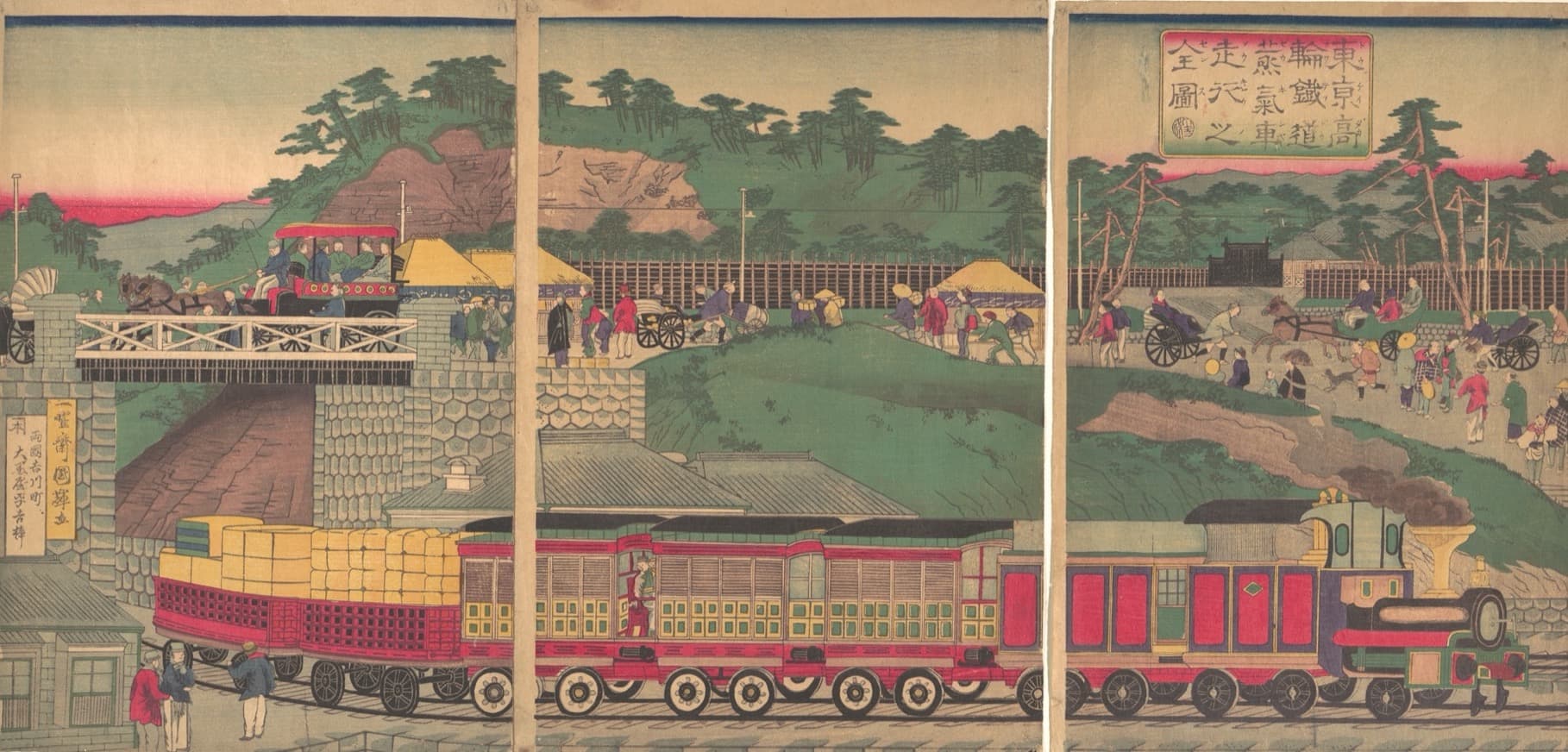 The Train Along the Shore